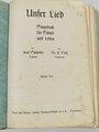 "Unser Lied" Singebuch für Schule und Leben, Erster und Zweiter Teil, jeweils stärker gebraucht