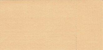 DAF/KdF, Eintrittskarte für "Erika Lindner mit Tanzgruppe", Gau Württemberg-Hohenzollern, Kreisdienststelle Tübingen, um 1940, 6,5 x 11,5 cm