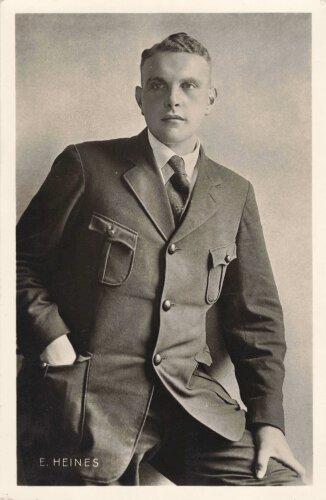 Ansichtskarte Edmund Heines, NSDAP Mitgliedsnummer 78, Am...