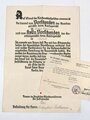 Autograph "Hanns Kerrl", Bestallungsurkunde "Ernennung zum Vorsitzenden des Anerbengerichts", 