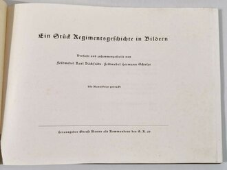 Panzergrenadier-Regiment 69 "Schützenregiment 69 - Als wir nach Frankreich zogen", um 1940, ohne Jahr und Seitenanzahl, 22 x 30 cm, gebraucht, guter Zustand