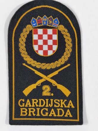Kroatien, Armee, Ärmelabzeichen "Gardijska Brigada", "GROMOVI"