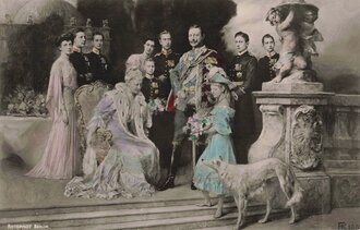 Ansichtskarte "Kaiserfamilie"