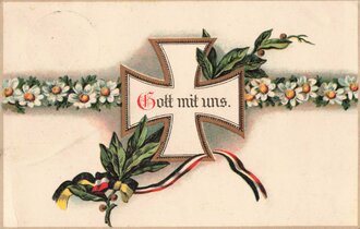 Ansichtskarte "Gott mit uns"