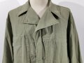 U.S. WWII, early 1938 pattern HBT Fatigue Shirt, stamped, used good condition