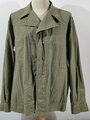 U.S. WWII, early 1938 pattern HBT Fatigue Shirt, stamped, used good condition