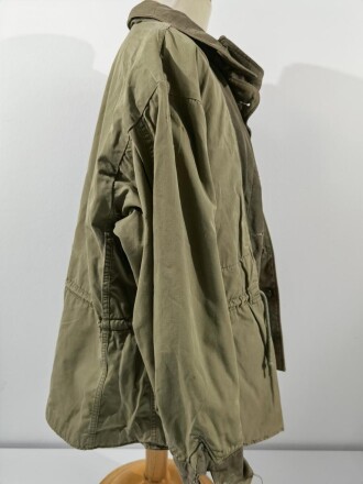 U.S. WWII, first pattern M-1943 field jacket, well used, breast pockets look resewn