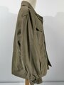 U.S. WWII, first pattern M-1943 field jacket, well used, breast pockets look resewn