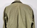 U.S. WWII, first pattern M-1943 field jacket, well used, breast pockets look resewn