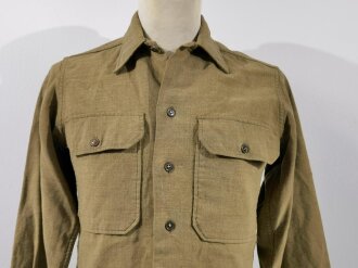 U.S. WWII, Shirt flannel winter OD coat style, special...