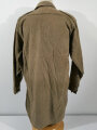 U.S. WWII, USMC, Shirt flannel winter OD coat style, long back, gc