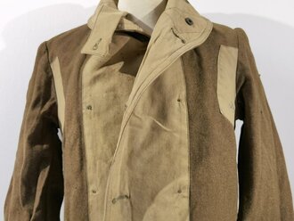 U.S.WWII, Canvas mackinaw coat Modell 1938, dated 1940. Used, uncleaned