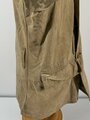 U.S.WWII, Canvas mackinaw coat Modell 1938, dated 1940. Used, uncleaned