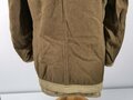 U.S.WWII, Canvas mackinaw coat Modell 1938, dated 1940. Used, uncleaned