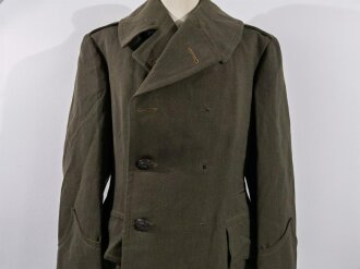 U.S. WWII, USMC, Coat/Overcoat, made by Abbot Military...