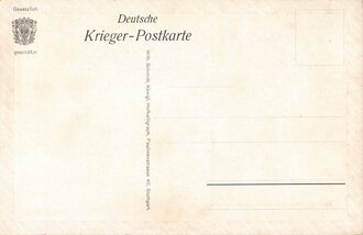 Ansichtskarte "Deutsches Krieger-Marsch-Lied"