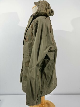 U.S. Navy 1966, Parka mens wet weather, size small, stamped DSA-100