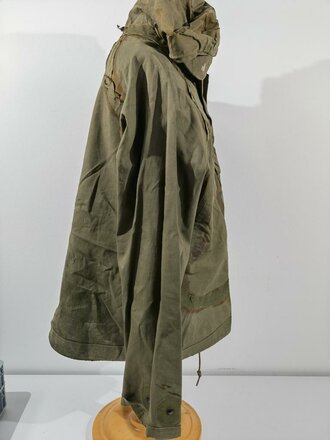 U.S. Navy 1966, Parka mens wet weather, size small, stamped DSA-100