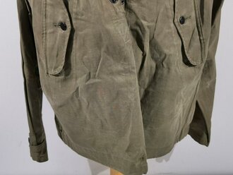 U.S. Navy 1966, Parka mens wet weather, size small, stamped DSA-100