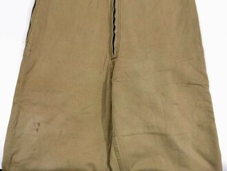U.S. WWII armoured troops, trousers combat winter, wool lined, gc