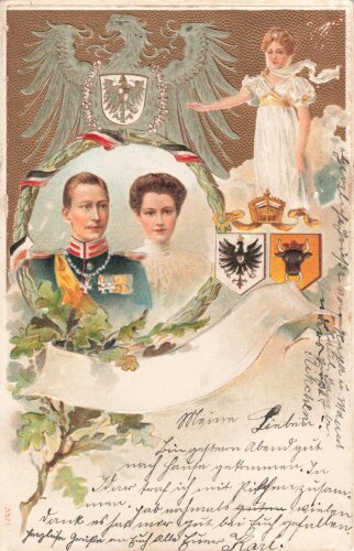 Ansichtskarte "Kronprinz und Kronprinzessin "