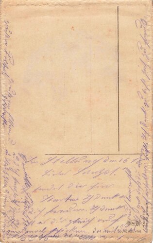 Ansichtskarte "Siegreicher Sturm auf Lille 14. Okt. 1914"