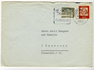 Deutschland nach 1945, Prinz Louis Ferdinand v. Preußen, gedruckte Unterschrift auf Dankeskarte von 1966, mit Briefumschlag, 11,5 x 16 cm, guter Zustand