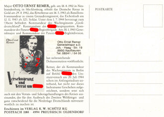 Deutschland nach 1945, Major Otto Ernst Remer,...
