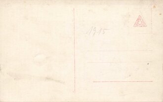 Otto von Bismarck, mitgedruckte Unterschrift auf Foto-Postkarte, 1915