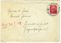 Manfred von Ribbentrop? (Schriftsteller), eigenhändige Unterschrift auf Brief mit Umschlag, 18. Januar 1939, DIN A4, guter Zustand