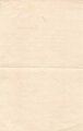 General der Kavallerie z.D. Albert Freiherr von Könitz, eigenhändige Unterschrift auf Bestallungsurkunde, Nürnberg 25. August 1918, 33 x 21 cm, mehrfach gefaltet