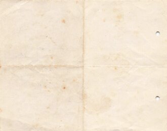 Reichswehr, Kommandeur des "3. Bayer. Reichsw. Inf. Regt. Nr. 45", eigenhändige Unterschrift auf Besitz-Zeugnis, Würzburg 10. August 1920, 21 x 17 cm, gefaltet