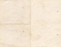 Reichswehr, Kommandeur des "3. Bayer. Reichsw. Inf. Regt. Nr. 45", eigenhändige Unterschrift auf Besitz-Zeugnis, Würzburg 10. August 1920, 21 x 17 cm, gefaltet