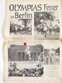 Olympia Zeitung, 2. August 1936, Nummer 13, XI. Olympische Spiele 1936, Berlin, gebraucht