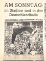 Olympia Zeitung, 3. August 1936, Nummer 14, XI. Olympische Spiele 1936, Berlin, gebraucht