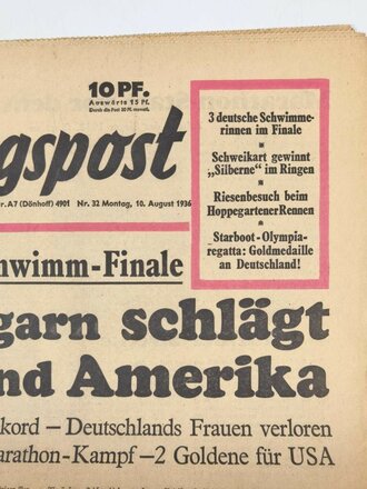 Berliner Montagspost, Nr. 32, 10. August 1936, XI....