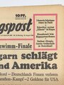 Berliner Montagspost, Nr. 32, 10. August 1936, XI. Olympische Spiele 1936, gebraucht