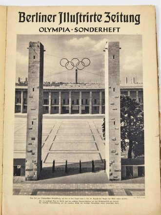 Berliner Illustrierte Zeitung, Olympia-Sonderheft, XI. Olympische Spiele 1936, Berlin gebraucht