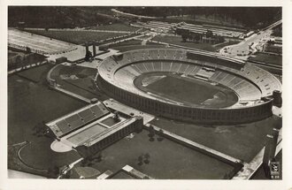Ansichtskarte, Reichssportfeld/Olympia-Stadion, XI. Olympische Spiele Berlin 1936, 9 x 14 cm, ungelaufen