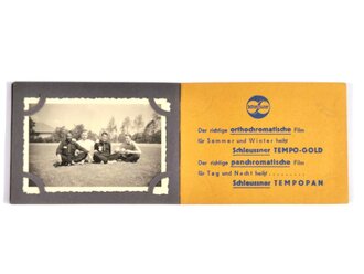 XI. Olympische Spiele Berlin 1936, Album mit 9 Fotografien im Kleinformat, Indische Hockey-Mannschaft (Olympiasieger), Mannschafts-Foto 1x vorhanden, 6 x 9 cm, sehr guter Zustand