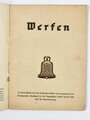Olympia Heft Nr. 11, "Werfen", hrsg. v. Reichssportführer/Propaganda-Ausschuß, 32 Seiten, Berlin 1936, ca. 11,5 x 15,5 cm, gebraucht