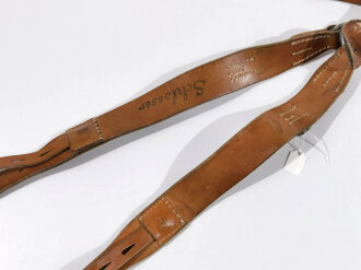 Koppeltragegestell Wehrmacht , leicht getragenes Stück in gutem Zustand, datiert 1942