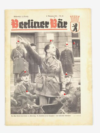 Berliner Bär, 1936, Nr. 44, Titelblatt: Dr....