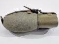 Feldflasche Wehrmacht, Variante mit graugrünem Bezug