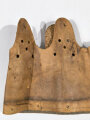 Lederteil für ein Stahlhelm Innenfutter der Wehrmacht