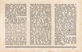 Großbritannien 2. Weltkrieg, "Christen Deutschlands!", Flugblatt G.3, Einsatzzeit 1942