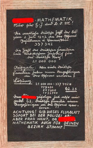 Großbritannien 2. Weltkrieg, "Afrika Ostfront - Führer Befiehl, Wir Folgen Dir", Flugblatt G. 48, Einsatzzeit 1942