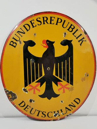 "Bundesrepublik Deutschland" hochovales...