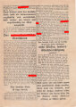NSDAP Flugblatt "Adolf Hitlers Aufruf an die Welt!", 2 Blätter, 4 Seiten, 1933, Nr.101, ca. DIN A4, sehr guter Zustand