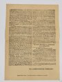 SPD Flugblatt "Rüstet zur Bürgerschaftswahl!", Hamburger Bürgerschaftswahl 1904, ca. 41 x 29 cm, gefaltet, sonst guter Zustand
